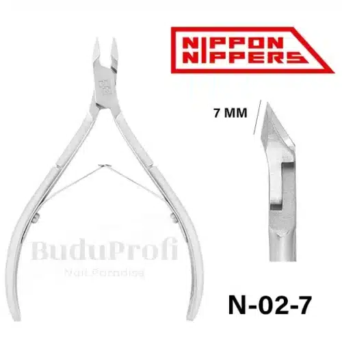 Nippon Nippers Alicates, Serie 2, 7 mm, Doble muelle, N-02-7