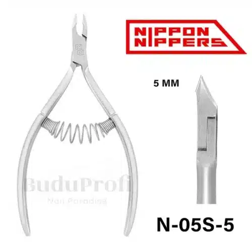 Nippon Nippers Alicates, Serie 5, 5 mm, Muelle Espiral, N-05S-5