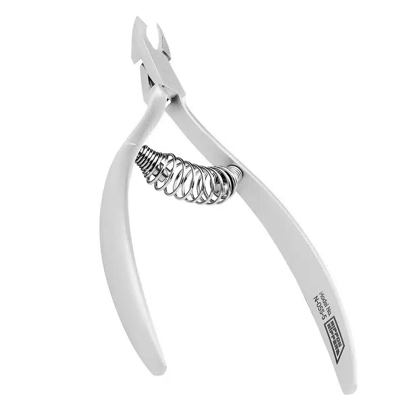 Nippon Nippers Alicates, Serie 5, 5 mm, Muelle Espiral, N-05S-5 - Imagen 3