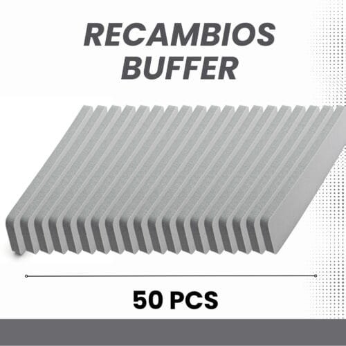 Pack de 50 Buffer de 95x25x5 mm