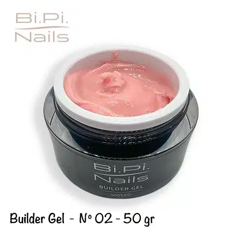Bi.Pi. Nails, Builder Gel, 50 gramos, Beige