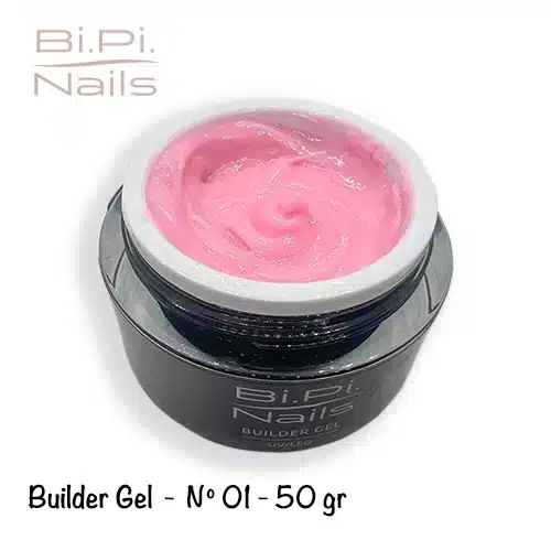 Bi.Pi. Nails, Builder Gel, 50 gramos, Light Pink