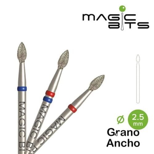 Biotech Fresa Diamante Grano Ancho 2.5 mm
