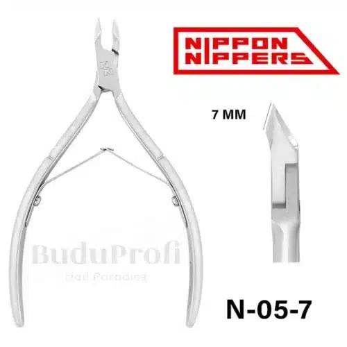 Nippon Nippers Alicates, Serie 5, 7 mm, Muelle Doble, N-05-7