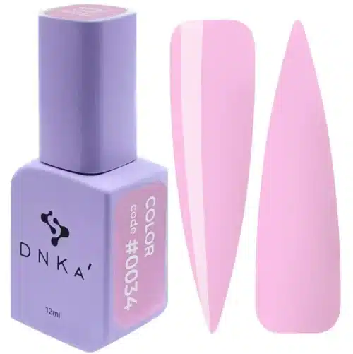 Color Gel Polish "DNKa" , 12ml , #0034