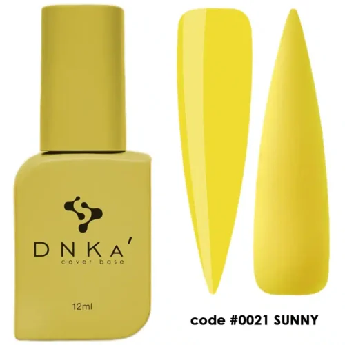 Rubber Base French "DNKa" (cover) , 12ml , #0021/Sunny