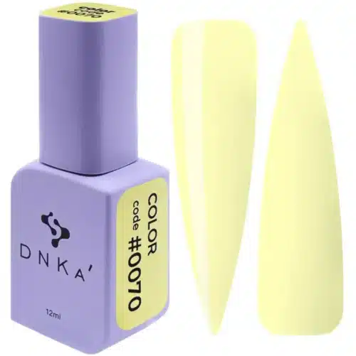 Color Gel Polish "DNKa" , 12ml , #0070