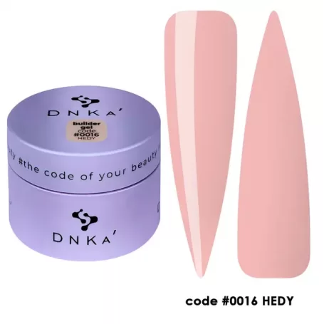 Builder Gel "DNKa" , #0016 Hedy