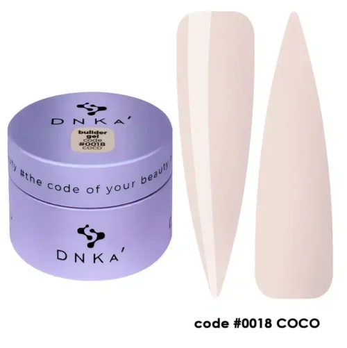 Builder Gel "DNKa" , #0018 Coco