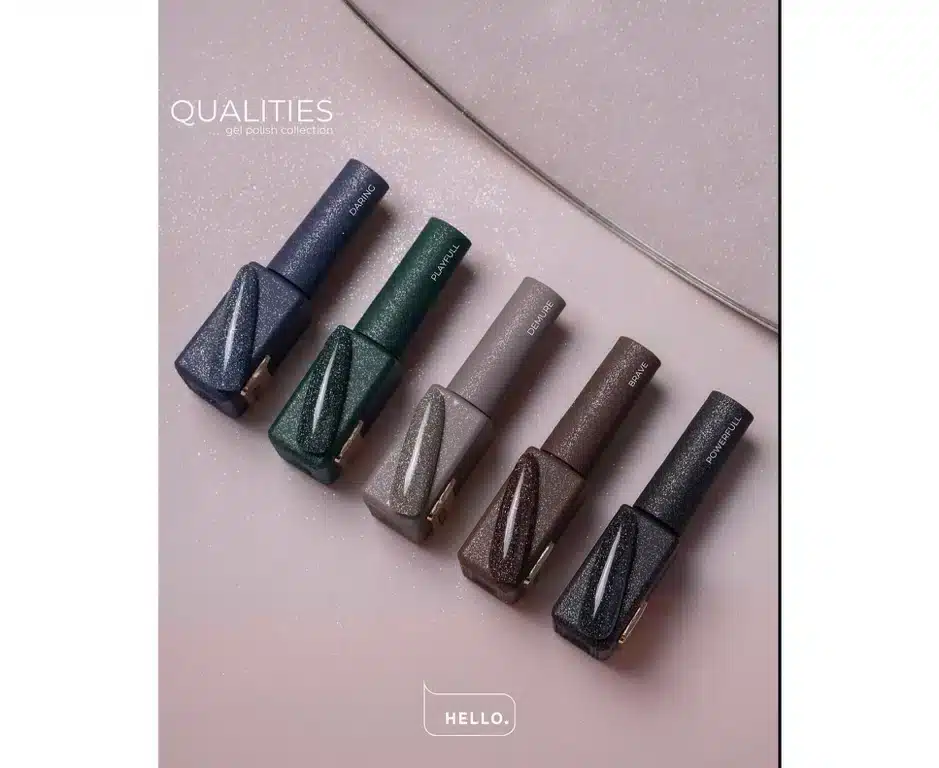 HeyLove, Esmalte Semipermanente Reflectante «Demure», 15ml. QUALITIES colección. - Imagen 3