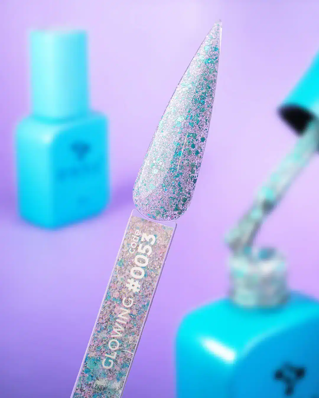 Rubber Base French "DNKa" (cover) , 12ml , #0053/Glowing - Imagen 3