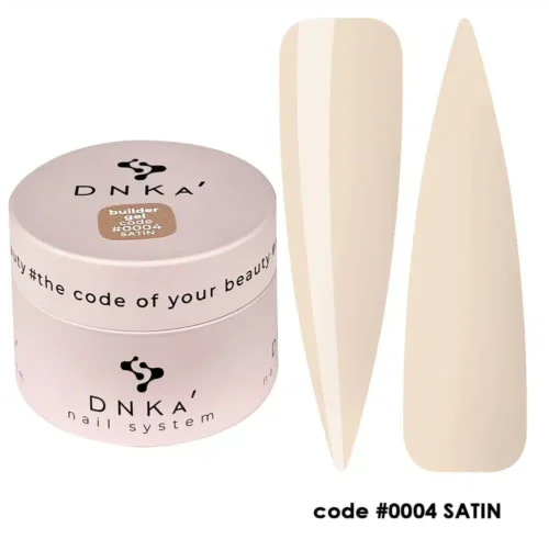 Builder Gel "DNKa" , 30ml #0004 Satin