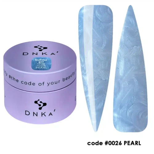 Builder Gel "DNKa" , 30ml #0026 Perla