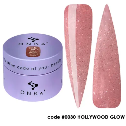 Builder Gel "DNKa" , 30ml #0030 HOLLYWOOD GLOW