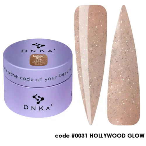 Builder Gel "DNKa" , 30ml #0031 HOLLYWOOD GLOW