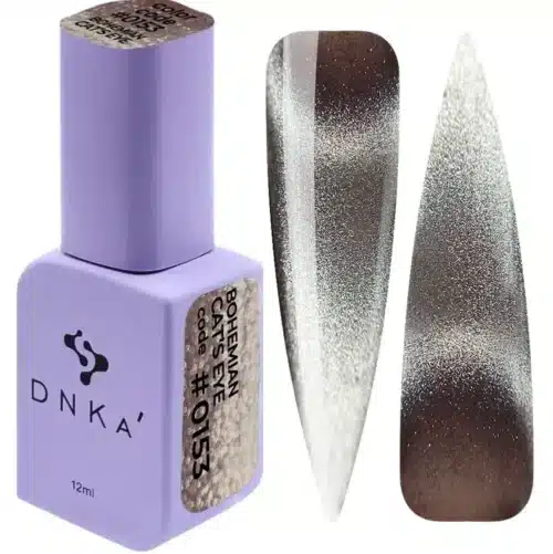 Color Gel Polish "DNKa" , 12ml , #0153 Bohemian Cat Eye