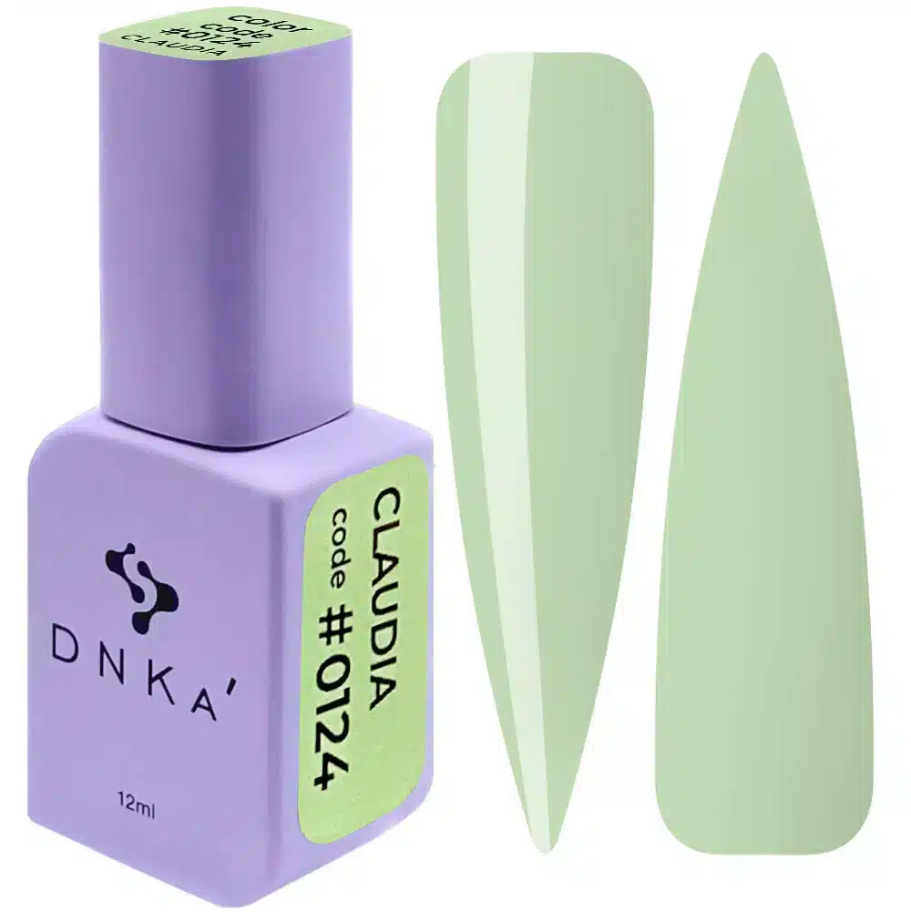 Color Gel Polish "DNKa" , 12ml , #0124 Claudia