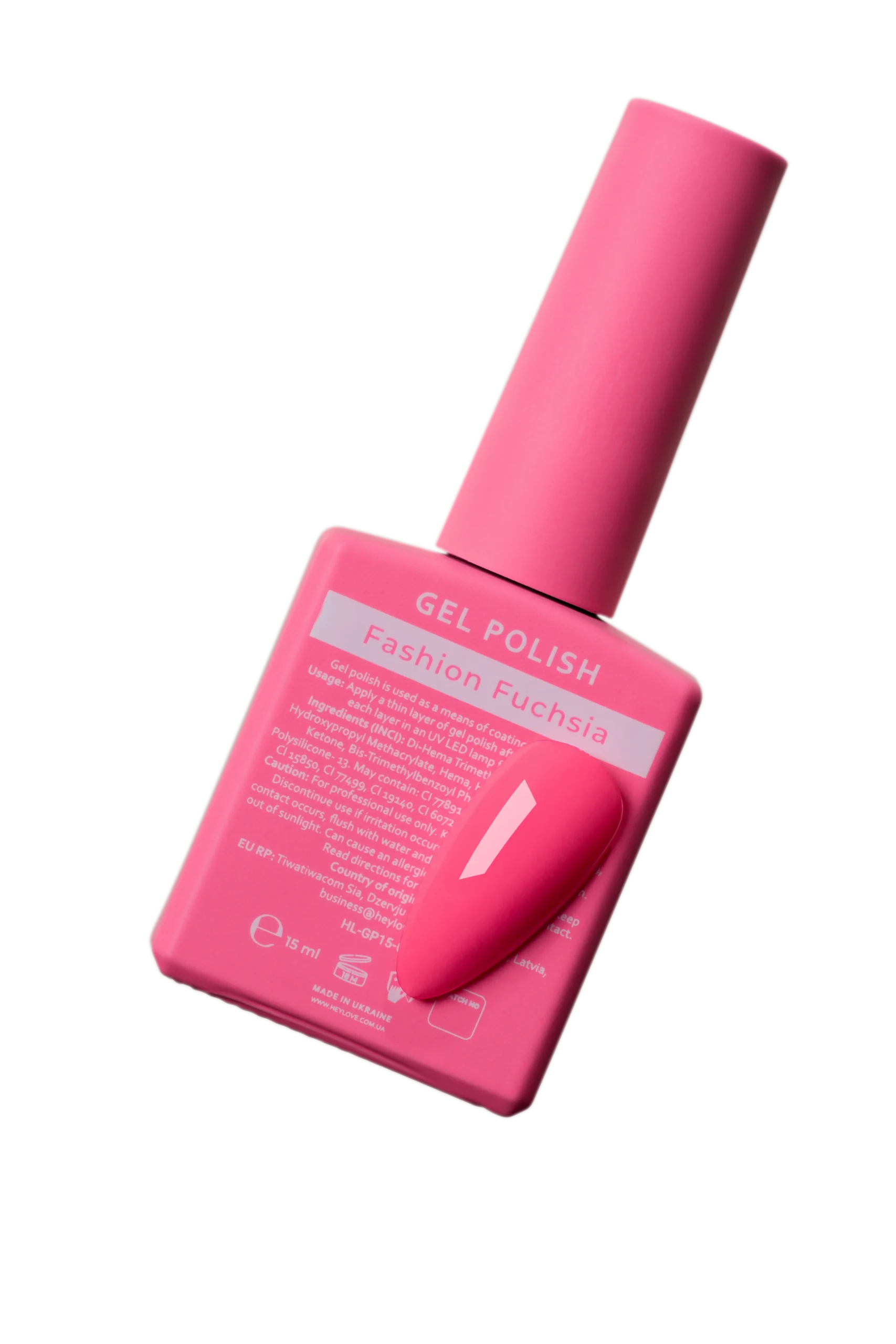 HeyLove, Esmalte Semipermanente, Fashion Fuchsia - Imagen 3