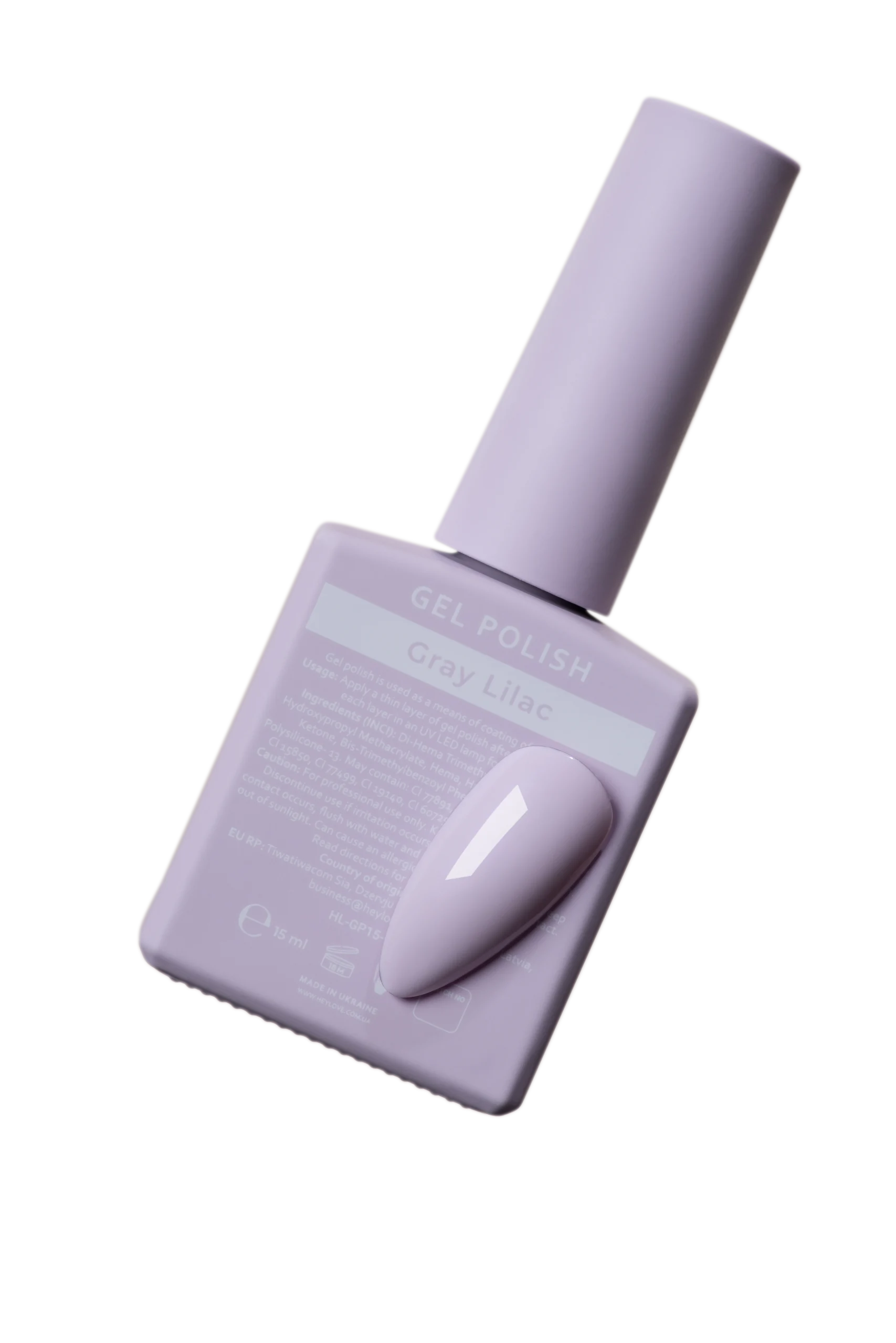 HeyLove, Esmalte Semipermanente, Gray Lilac - Imagen 3