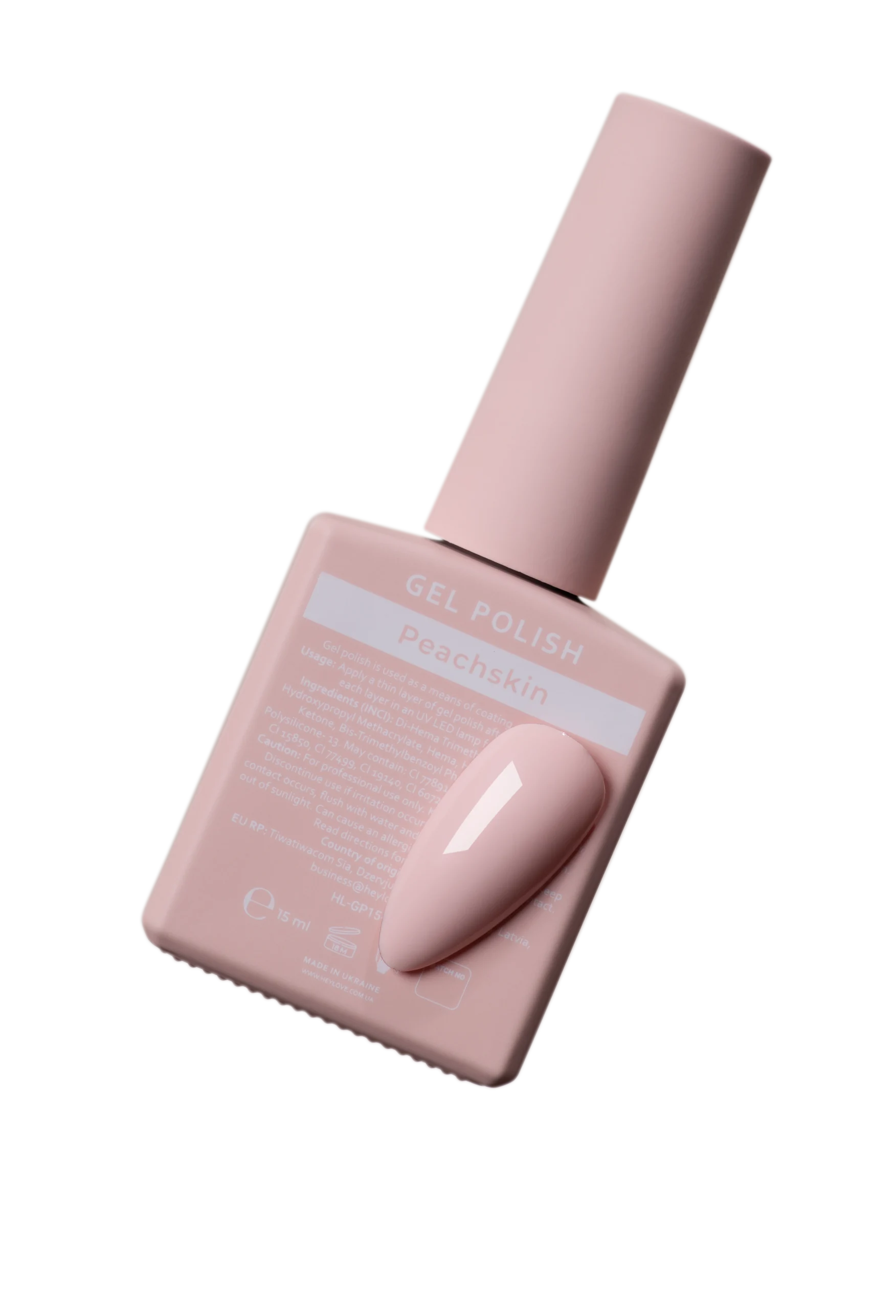 HeyLove, Esmalte Semipermanente, Peachskin - Imagen 3