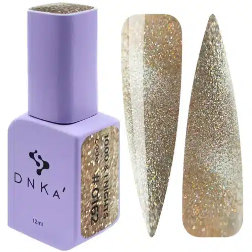 Color Gel Polish "DNKa" , 12ml , #0162 Cat Eye