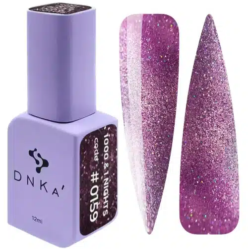 Color Gel Polish "DNKa" , 12ml , #0159 Cat Eye