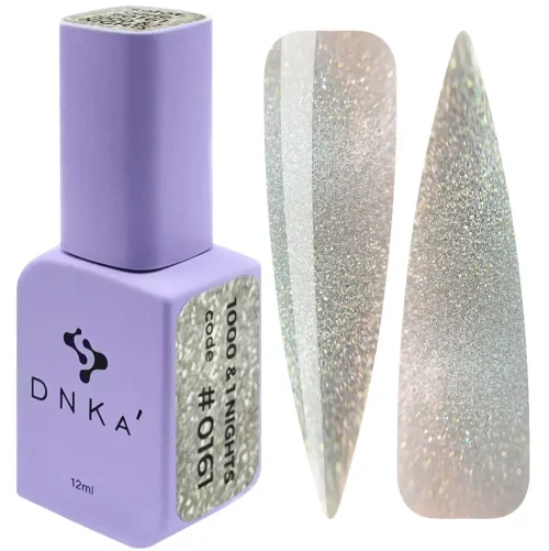 Color Gel Polish "DNKa" , 12ml , #0161 Cat Eye