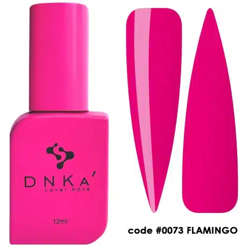 Rubber Base French "DNKa" (cover) , 12ml , #0073/Flamingo