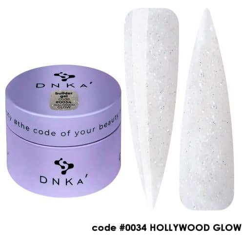 Builder Gel "DNKa" , 30ml #0034 HOLLYWOOD GLOW