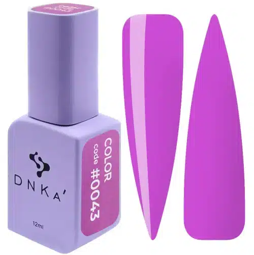 Color Gel Polish "DNKa" , 12ml , #0043
