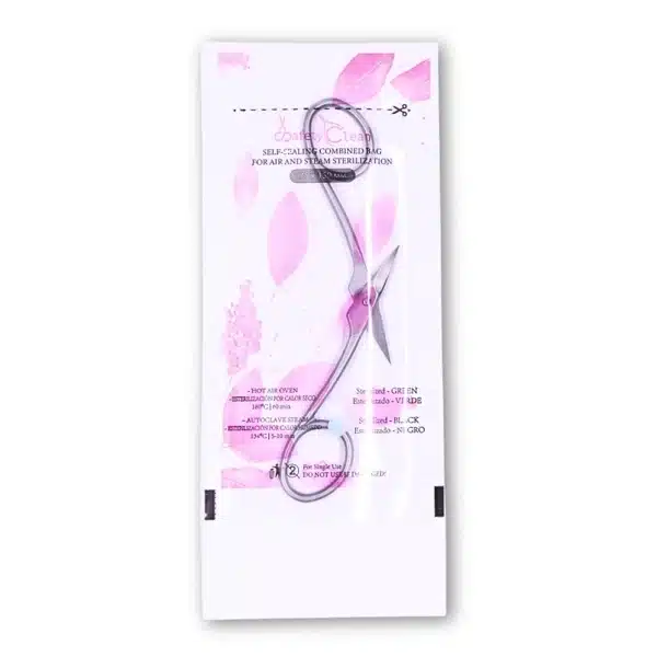 Bolsas de Esterilización 75x150, Rosa Combinadas - Transparentes. Doble Indicador, 100 uds.