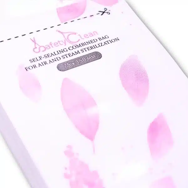 Bolsas de Esterilización 75x150, Rosa Combinadas - Transparentes. Doble Indicador, 100 uds. - Imagen 6