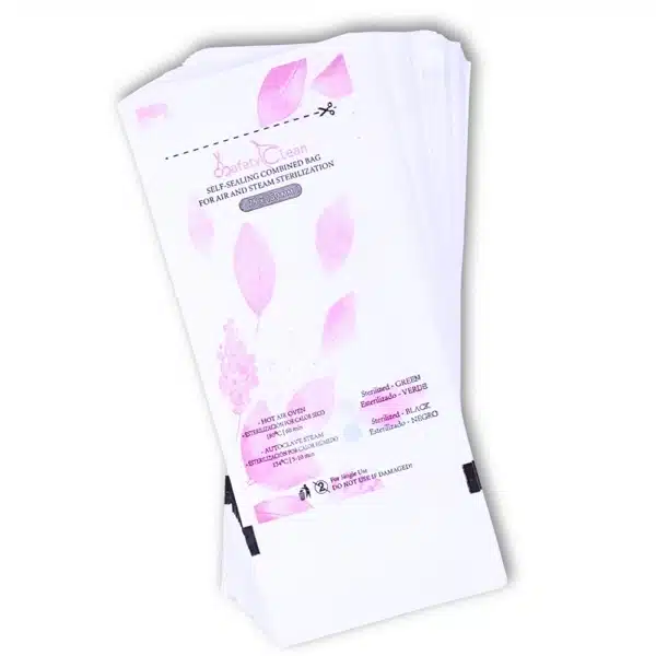 Bolsas de Esterilización 75x150, Rosa Combinadas - Transparentes. Doble Indicador, 100 uds. - Imagen 4