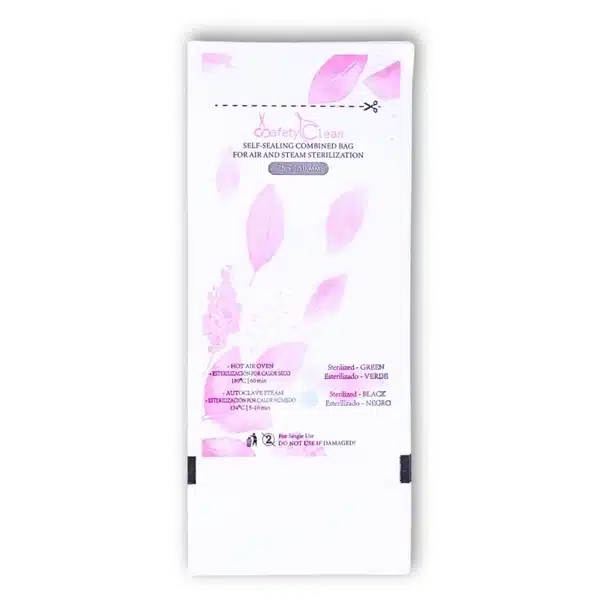 Bolsas de Esterilización 75x150, Rosa Combinadas - Transparentes. Doble Indicador, 100 uds. - Imagen 3