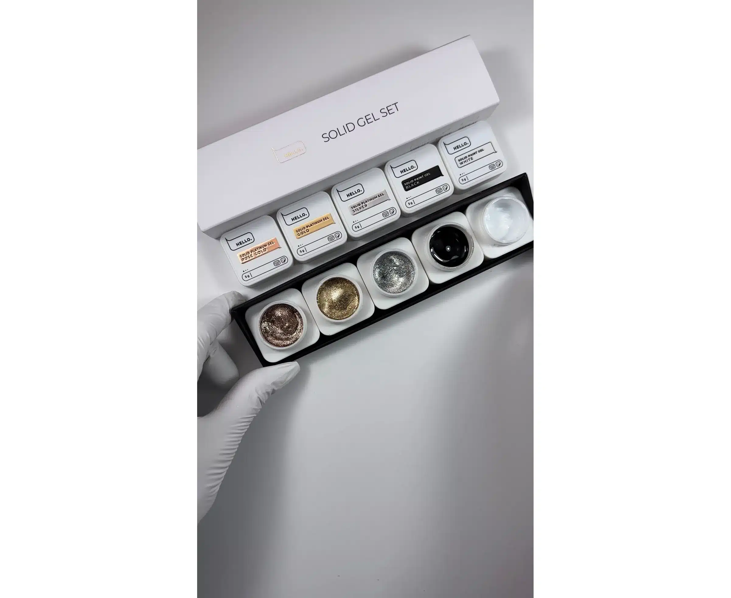HEYLOVE Solid paint gel White - Imagen 3