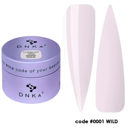 Builder Gel Light "DNKa" , 30ml  #0001 Wild