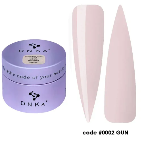 Builder Gel Light "DNKa", 30ml  #0002 Gun