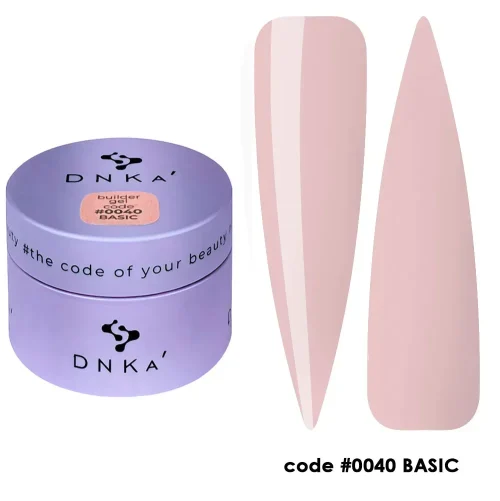 Builder Gel "DNKa" , 30ml #0040 BASIC