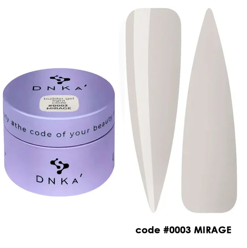 Builder Gel Light "DNKa", 30ml  #0003 Mirage