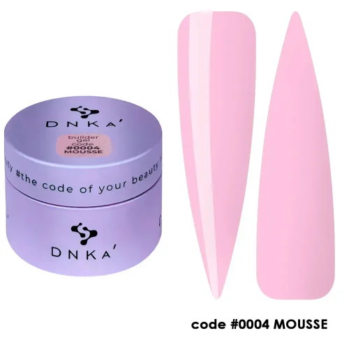 Builder Gel Mousse "DNKa", 30ml  #0004