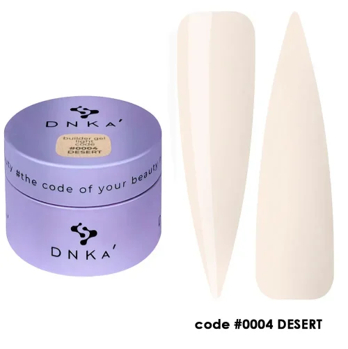 Builder Gel Light "DNKa", 30ml  #0004 Desert