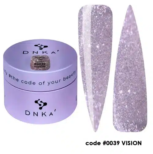 Builder Gel "DNKa" , 30ml #0039 VISION