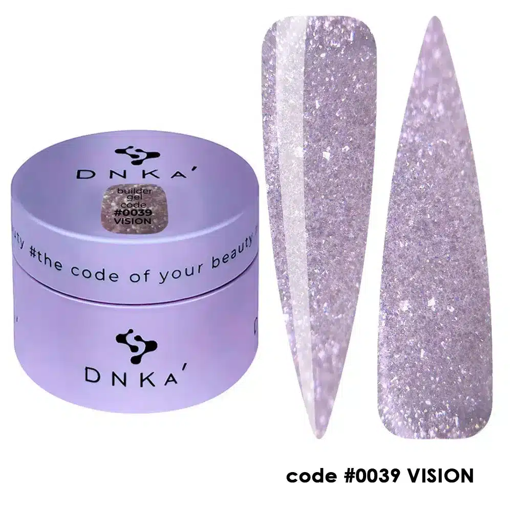 Builder Gel "DNKa" , 30ml #0039 VISION