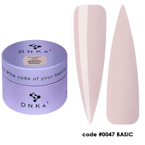 Builder Gel "DNKa" , 30ml #0047 BASIC