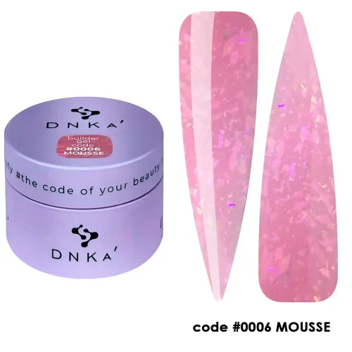 Builder Gel Mousse "DNKa", 30ml  #0006