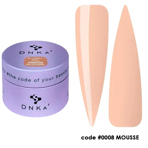 Builder Gel Mousse "DNKa", 30ml  #0008