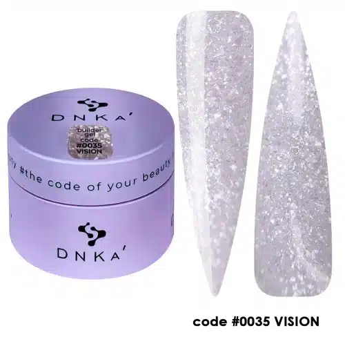 Builder Gel "DNKa" , 30ml #0035 VISION