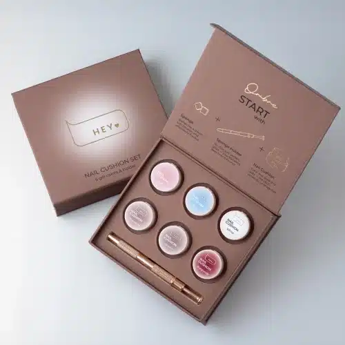 HEYLOVE Kit  Nail Cushion Set «Brown», 6 uds.