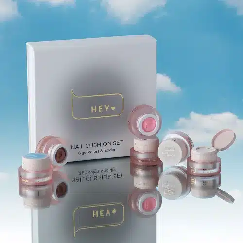 HEYLOVE Kit  Nail Cushion Set «White», 6 uds.