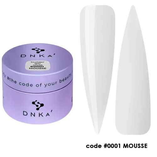 Builder Gel Mousse "DNKa", 30ml  #0001